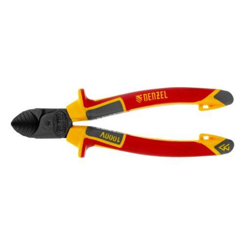 Бокорезы, диэлектрические рукоятки, до 1000 В, трехкомпонентные рукоятки, 160 мм Denzel-Tehinstrument