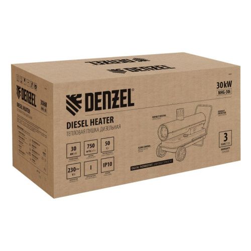 Дизельная тепловая пушка Denzel NHG-30i-Tehinstrument