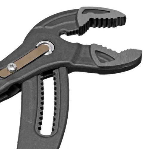 Клещи переставные, кнопочный механизм, обливные рукоятки, 300 мм Denzel-Tehinstrument