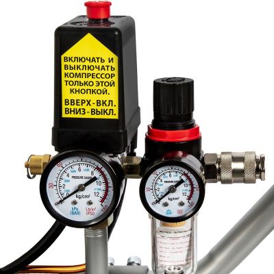 Компрессор поршневой масляный QUATTRO ELEMENTI B 400-50-Tehinstrument