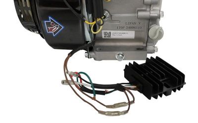 Двигатель Lifan 170F, вал ?20мм, катушка 3 Ампера-Tehinstrument