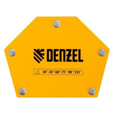 Фиксатор магнитный для сварочных работ усилие 50 LB, 30х45х60х75х90х135 град. Denzel-Tehinstrument