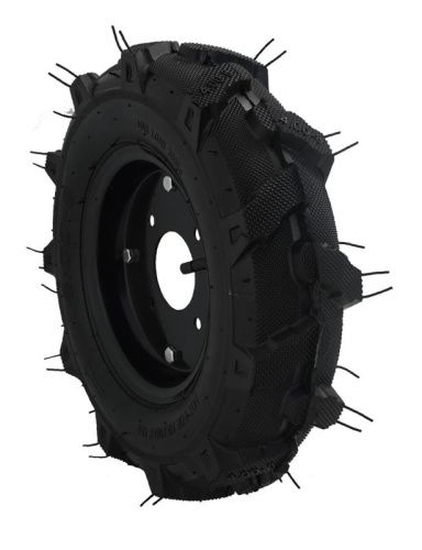 Колесо пневматическое Habert 4.00-8 Елочка 4 отверстия-Tehinstrument