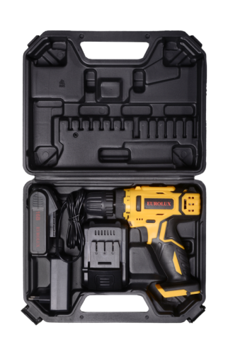 Дрель-шуруповерт Eurolux ДА-16/2Li-Tehinstrument