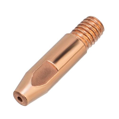 Токосъемный наконечник под проволоку 1,2 мм, М6х28, E-CU, 20 шт для MIG горелки тип 24 Denzel-Tehinstrument