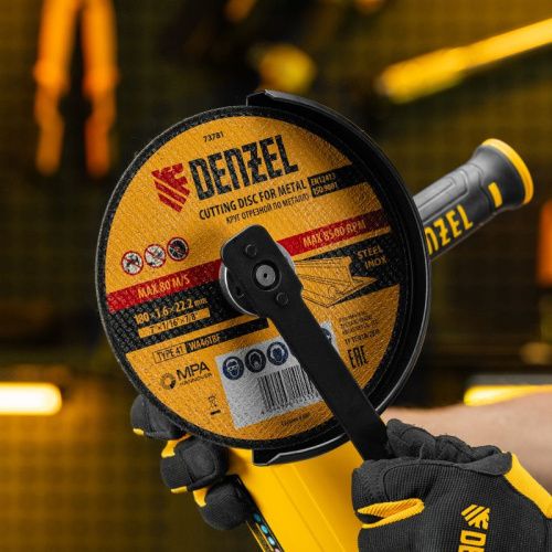 Круг отрезной по металлу, 180 х 1,6 х 22,2 мм, WA46TBF// Denzel-Tehinstrument