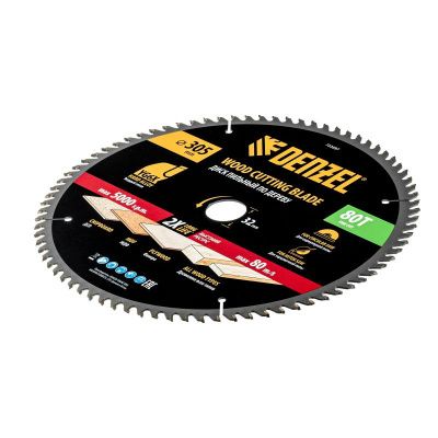 Пильный диск по дереву ф305 х 32 мм, 80 зубьев Denzel-Tehinstrument