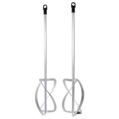 Комплект насадок для строительного миксера, 2шт., 220х560 мм, оцинкованные, хвостовик HEX13// Denzel-Tehinstrument