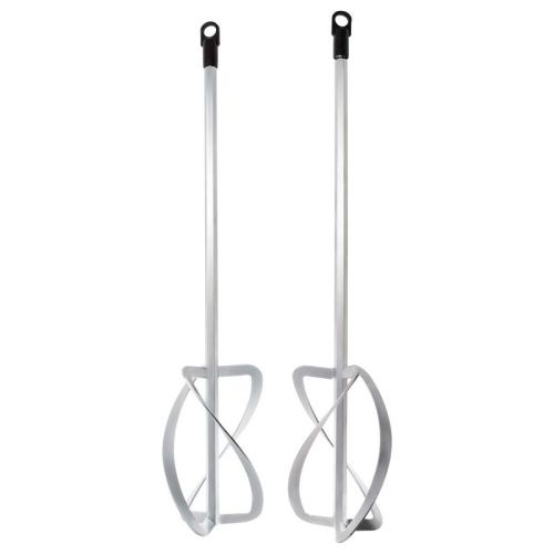 Комплект насадок для строительного миксера, 2шт., 220х560 мм, оцинкованные, хвостовик HEX13// Denzel-Tehinstrument