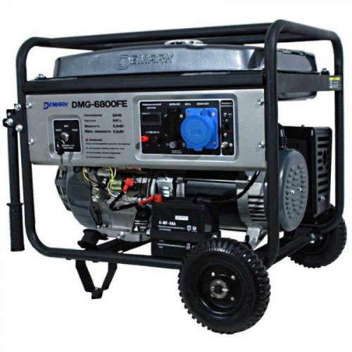 Бензиновый генератор Demark DMG 6800FE (электростанция Демарк 6800)-Tehinstrument