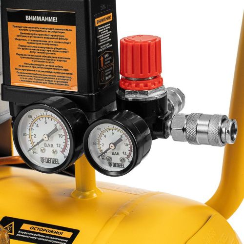 Компрессор воздушный прям. привод Denzel DCV1800/50-Tehinstrument