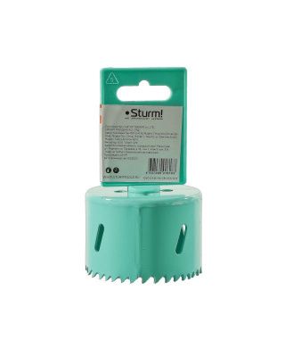 Коронка биметаллическая, 64 мм, 5/8",  Sturm-Tehinstrument