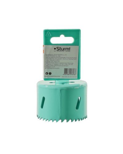 Коронка биметаллическая, 64 мм, 5/8",  Sturm-Tehinstrument