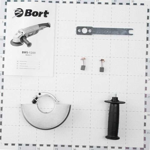 Угловая шлифовальная машина Bort BWS-1200 (болгарка Борт 1200), 98296617-Tehinstrument