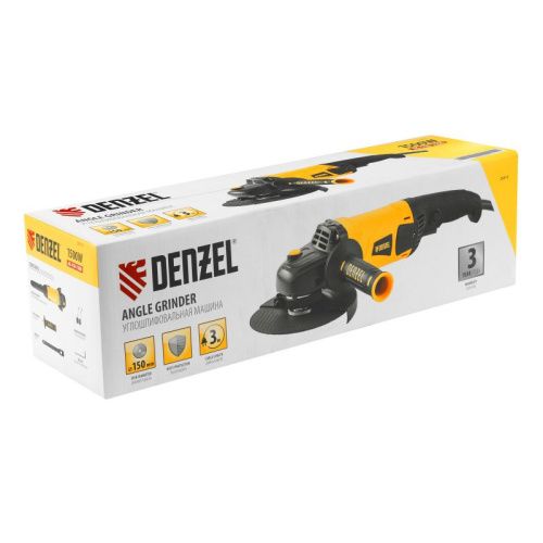 Машина шлифовальная угловая Denzel AG150-1500-Tehinstrument