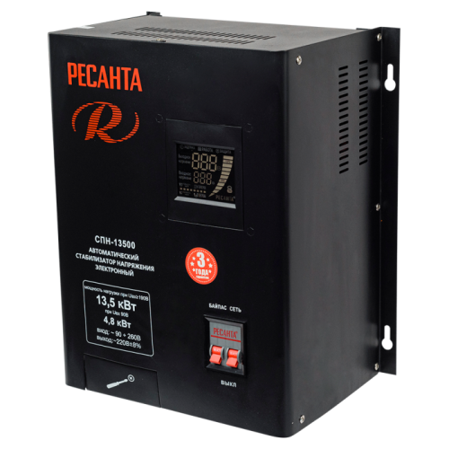 Стабилизатор напряжения РЕСАНТА СПН-13500-Tehinstrument
