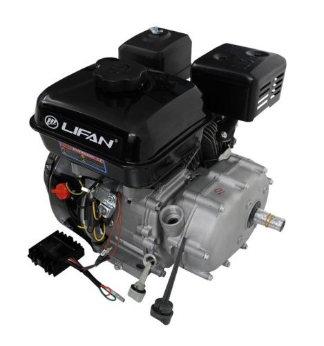 Двигатель Lifan 170F-R, вал ?20мм, катушка 3 Ампера-Tehinstrument