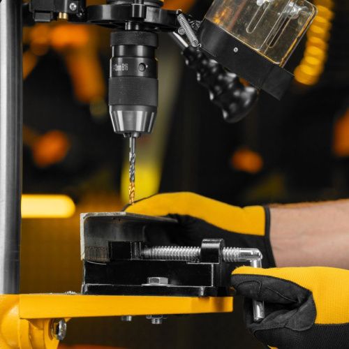 Станок сверлильный DDM-350L, 350 Вт, 13 мм, 5 ск., лазер, настольный Denzel-Tehinstrument