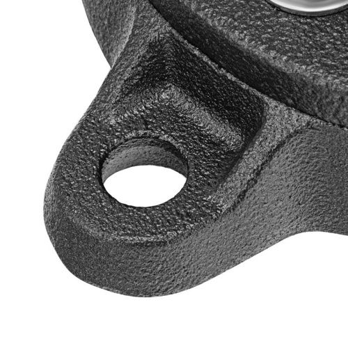 Тиски слесарные BVH-100, 100 мм, поворотные, стальная направляющая, с наковальней //Denzel-Tehinstrument