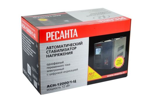 Стабилизатор напряжения РЕСАНТА АСН-12000/1-Ц-Tehinstrument