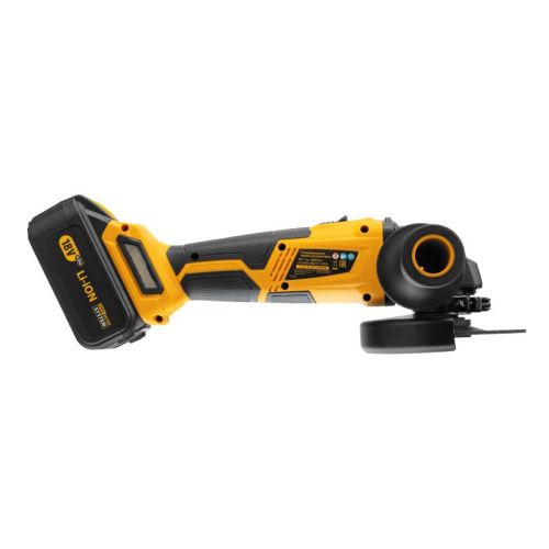 Машина углошлифовальная аккумуляторная бесщет. Denzel BLG-IB-18-125-4-Tehinstrument