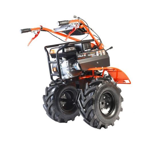 Мотоблок бензиновый Patriot УРАЛ M с колесами Extreme-Tehinstrument