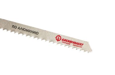 Пилки для лобзика по алюминию T127D, 2 шт, 100х74мм, шаг зуба 3мм, быстрый прямой рез, HSS, БОЕКОМПЛЕКТ-Tehinstrument