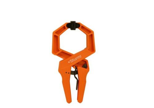 Струбцина клещеобразная с храповым механизмом, длина 226мм, зев 75мм,  Sturm-Tehinstrument