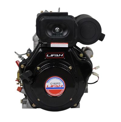 Двигатель Lifan Diesel 192FD, конусный вал, катушка 6 Ампер-Tehinstrument