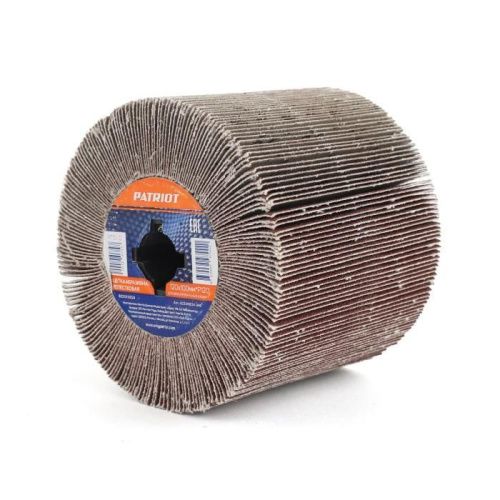 Щетка абразивная лепестковая для брашировальных машин (120х100 мм, Р120), Patriot-Tehinstrument