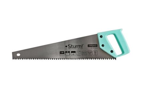 Ножовка по дереву, 450мм, 3TPI, 2D зуб,  Sturm-Tehinstrument