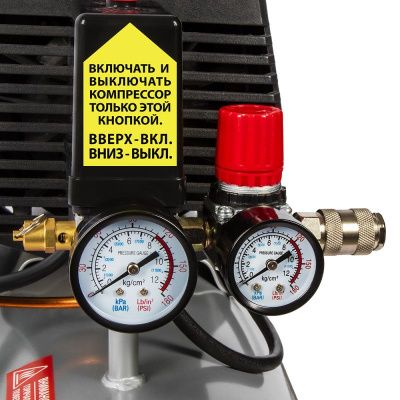 Компрессор поршневой безмасляный QUATTRO ELEMENTI SENZA-24-Tehinstrument