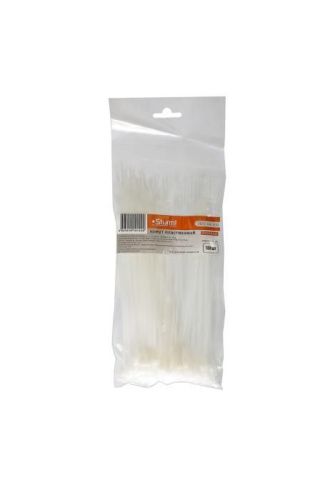 Хомуты пластмассовые белые, 200 х 3, 6 мм, 100 шт/уп  Sturm-Tehinstrument