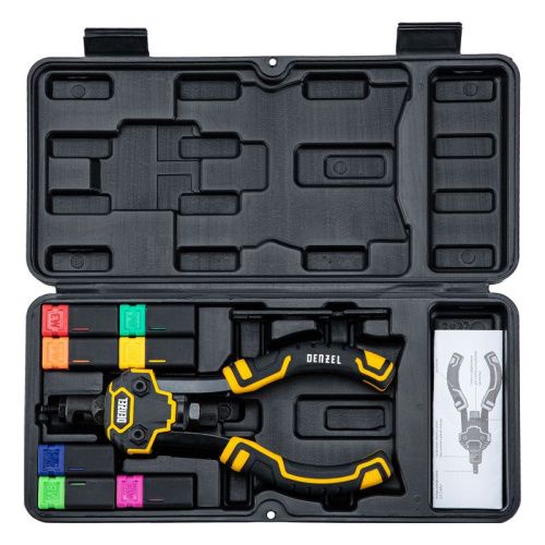 Заклепочник для резьбовых заклепок, двуручный, заклепки М3, М4, М5, М6, М8, М10, M12 Denzel-Tehinstrument