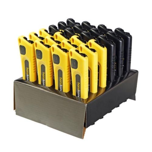 Набор ножей 18мм, пластиковый корпус, лезвие SK2 0.5мм, Hanskonner-Tehinstrument