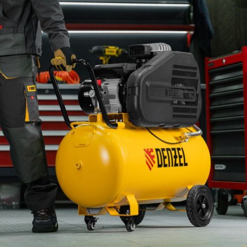 Компрессор воздушный ременной привод Denzel BCI 2200/100-Tehinstrument