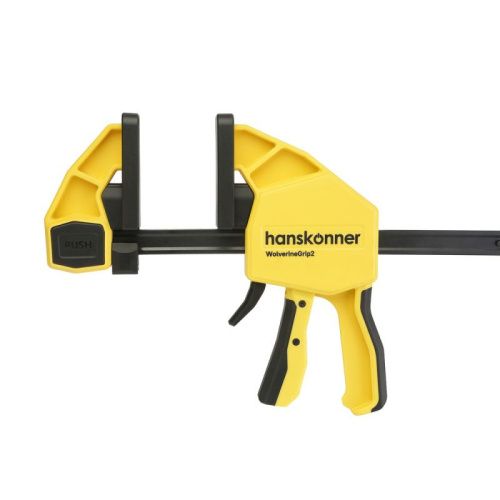 Струбцина быстрозажимная, 300мм, 300кгс, сжим-разжим, hanskonner-Tehinstrument