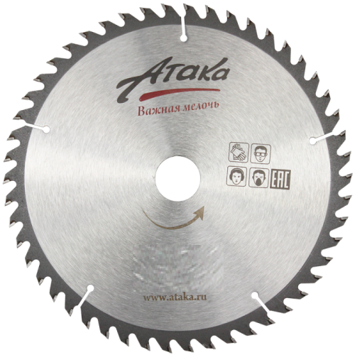 Пильный диск по ДСП и ламинату профи Атака 200*56T*30-Tehinstrument