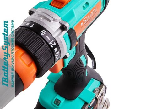 Аккумуляторный шуруповерт  Sturm CD3620T 1BatterySystem-Tehinstrument