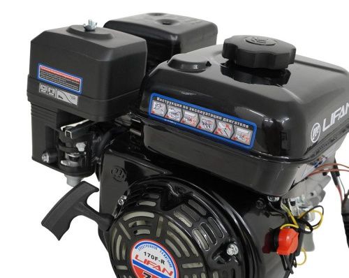 Двигатель Lifan 170F-R, вал ?20мм, катушка 3 Ампера-Tehinstrument