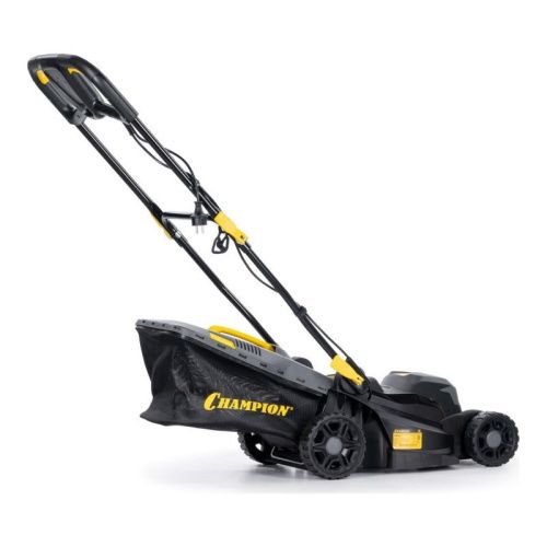 Газонокосилка эл. CHAMPION EM3414 (1,4 кВт травосб. 35л ширина 340мм 20-70мм, 10,7кг)-Tehinstrument