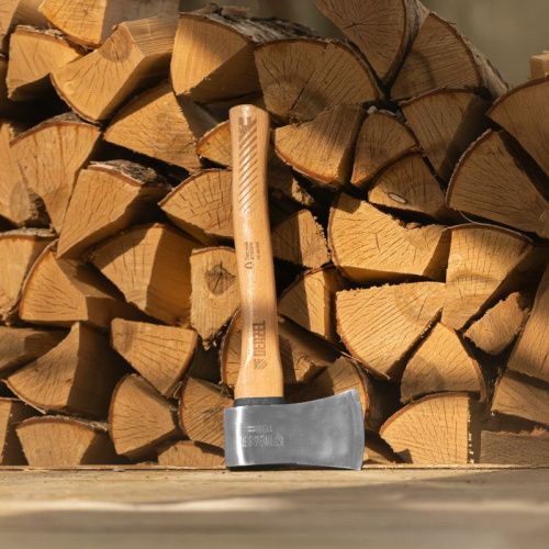 Топор кованый, 1130 г, американский тип, буковая рукоятка, 430мм, EFP Denzel-Tehinstrument