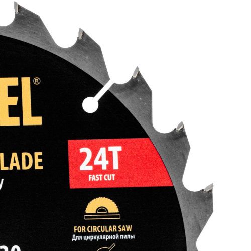 Пильный диск по дереву ф235 х 30 мм, 24 зубьев Denzel-Tehinstrument