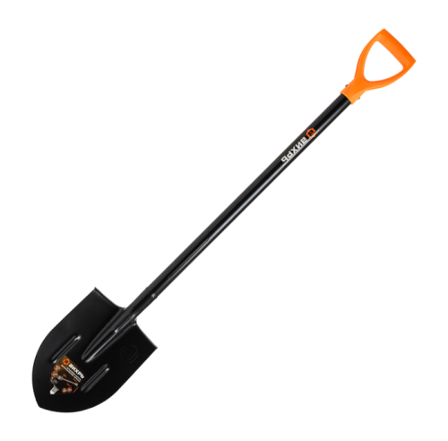 Штыковая лопата Вихрь, металлический черенок-Tehinstrument