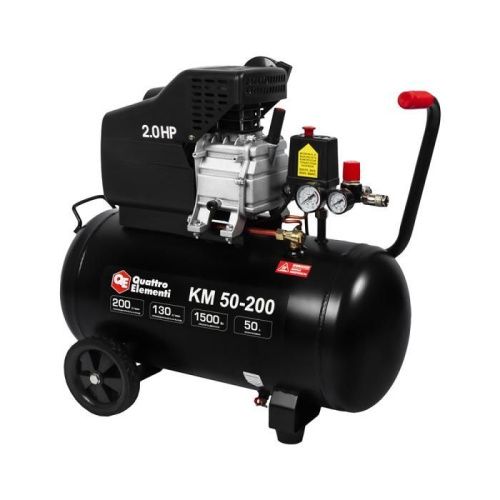 Компрессор поршневой масляный QUATTRO ELEMENTI KM 50-200-Tehinstrument