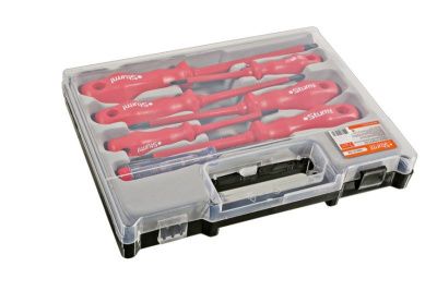 Набор отверток диэлектрических 7 шт, пластиковый кейс, CrV  Sturm-Tehinstrument