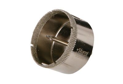 Коронка алмазн. По керам. Плитке и стеклу 55 х 55 мм,  с центрир. Сверл.  Sturm-Tehinstrument