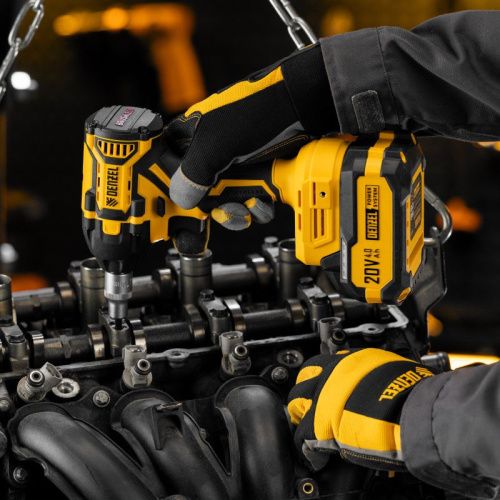 Гайковерт ударный аккумуляторный бесщет. CIWH-BL-20-350, Li-Ion, 20 В// Denzel-Tehinstrument