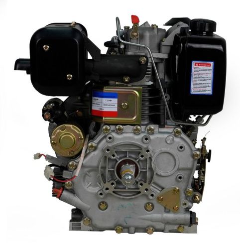Двигатель Lifan Diesel 188FD, вал ?25мм, катушка 6 Ампер-Tehinstrument