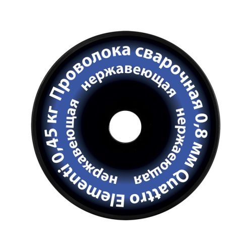 Проволока сварочная QUATTRO ELEMENTI нержавеющая, 0,8 мм, масса 0,45 кг, блистер-Tehinstrument